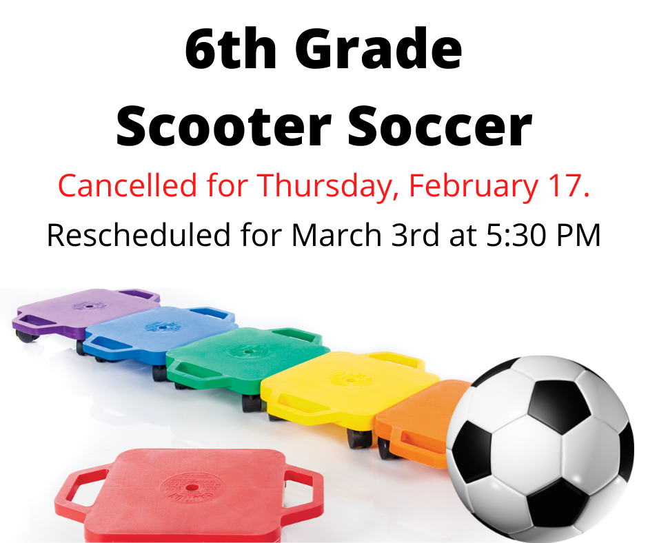 scooter soccer canceled
